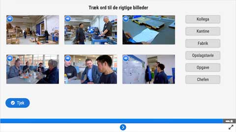 Screenshot af siden med opgave 4
