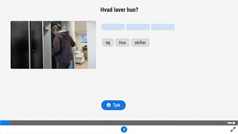 Screenshot Køkken Trin 1 Opgave 1